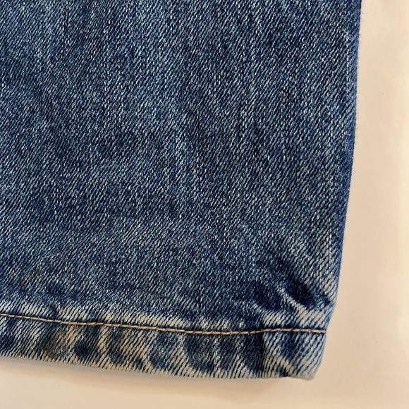 SILVERTAB LEVIS VINTAGE Y2K BLUE STRAIGHT LEG JEANS SIZE 25 - Picture 5 of 16